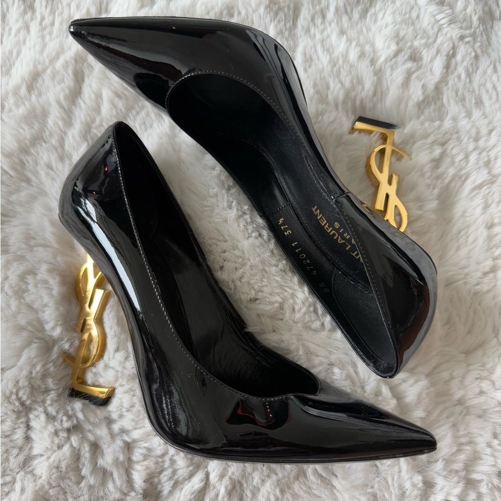 Saint Laurent Opyum Pointed Toe Pumps